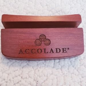 Professional Wooden Business Card Holder.